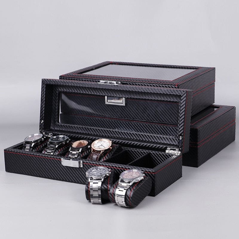 Boîte à Montres en Carbone présentation