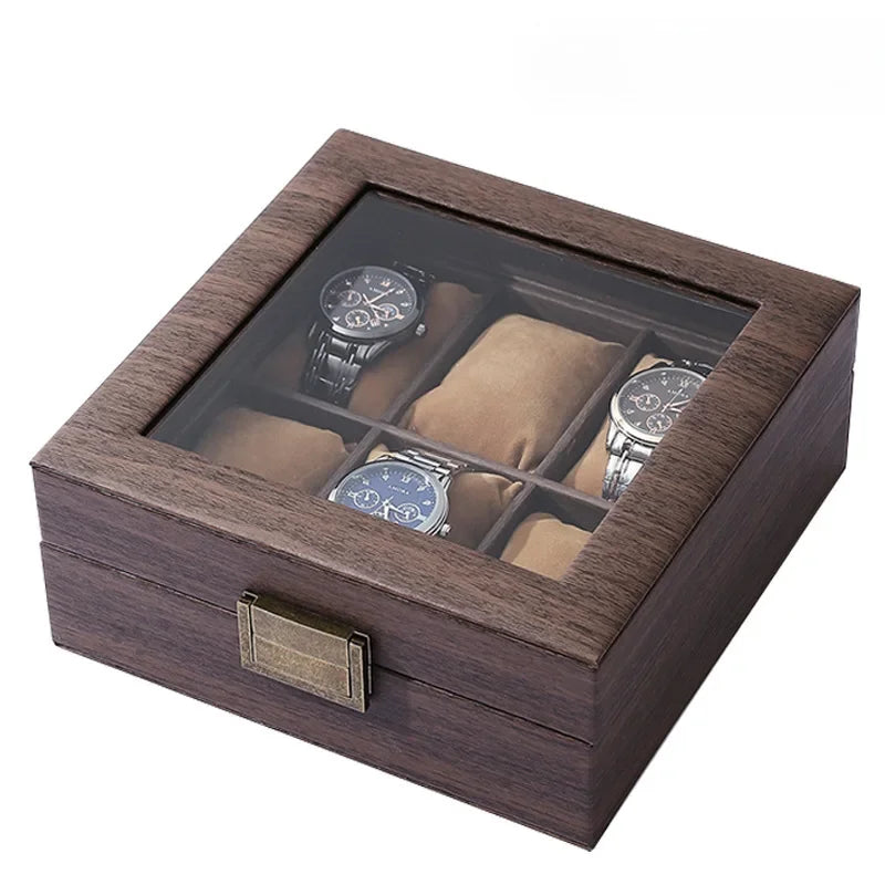 Boîte à Montres en Bois