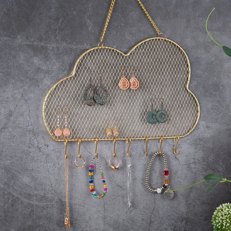 Porte Bijoux Mural Nuage