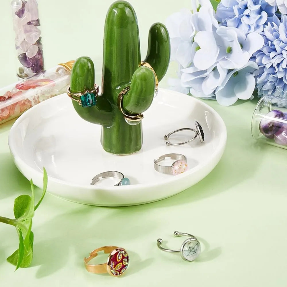 Vide-Poche Cactus en Céramique