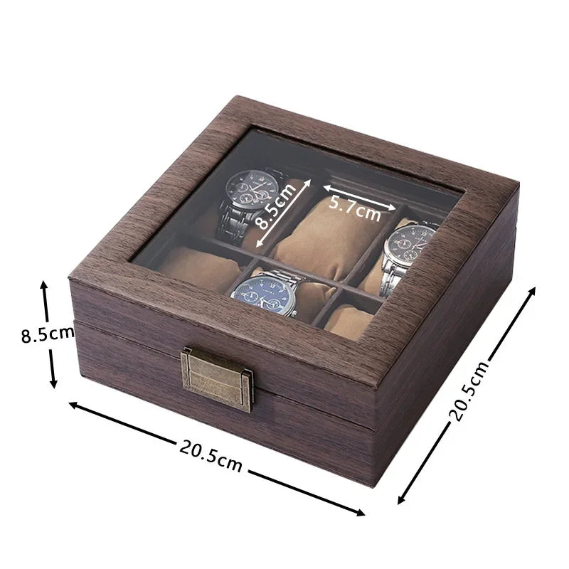 Boîte à Montres en Bois