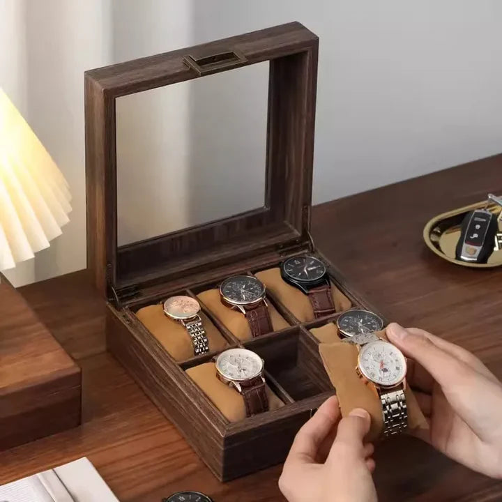 Boîte à Montres en Bois