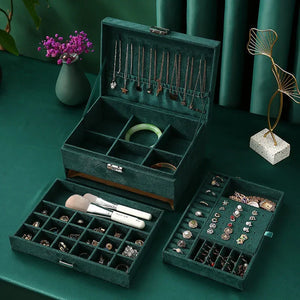 Boîte à Bijoux avec Tiroirs