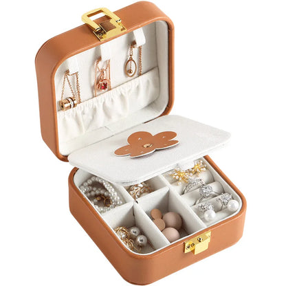 Petite Boîte à Bijoux avec Miroir