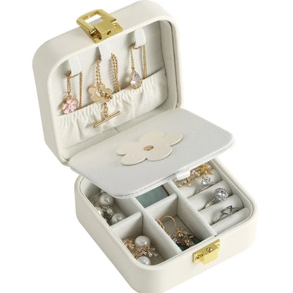Petite Boîte à Bijoux avec Miroir