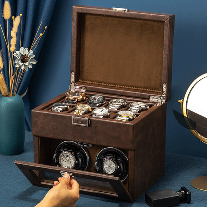 Remontoir 2 Montres avec Coffret Rangement 8 Places