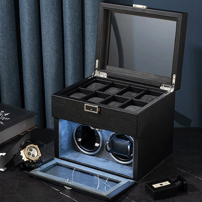Remontoir 2 Montres avec Coffret Rangement 8 Places