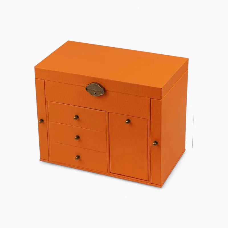 Boîte à Bijoux 3 Tiroirs à Portes – visuel 5
