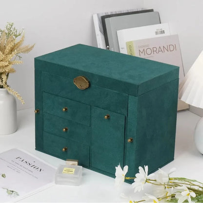 Boîte à Bijoux 3 Tiroirs à Portes – visuel 4