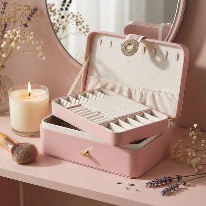 boite à bijoux cuir 