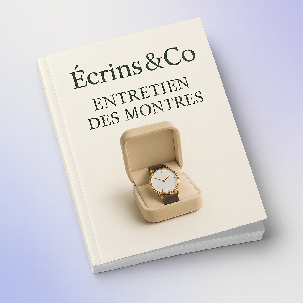 Guide d'entretien des montres