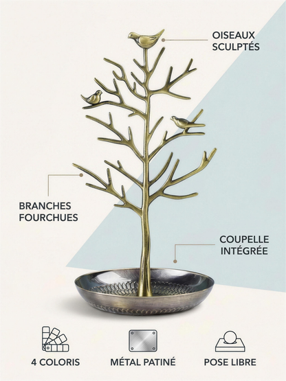 Porte-Bijoux Arbre à Oiseaux – visuel 2